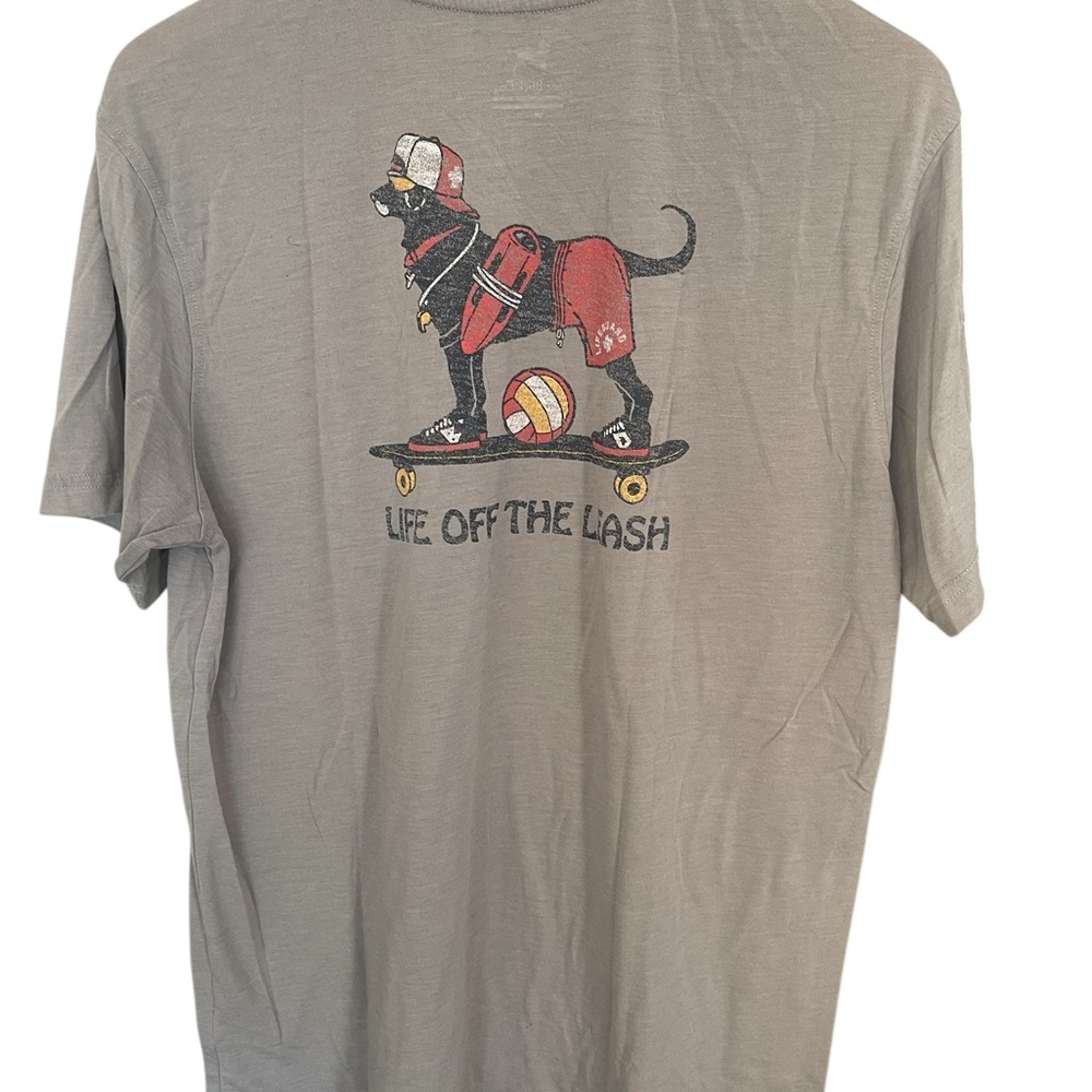 The Black Dog size Medium men’s gray tshirt SS - Picture 2 of 5